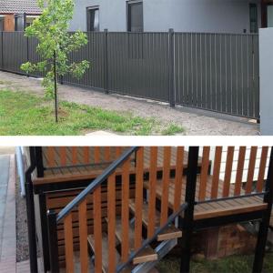 ALUMINUM SLAT PRIVACY FENCE